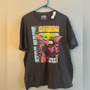 Star Wars Grogu Gray T-Shirt